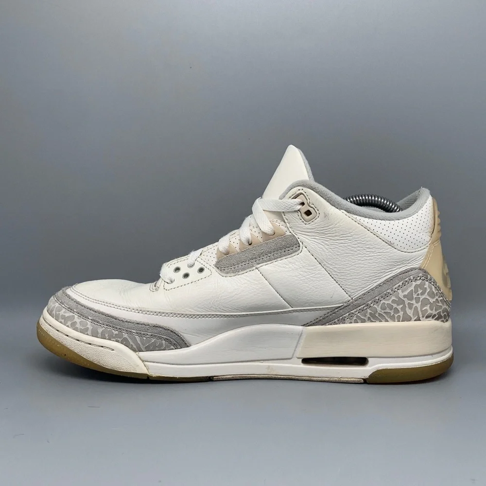 Jordan 3 Retro Craft Ivory Basketball Shoes FJ9479-100 Men’s Sz‎ 11